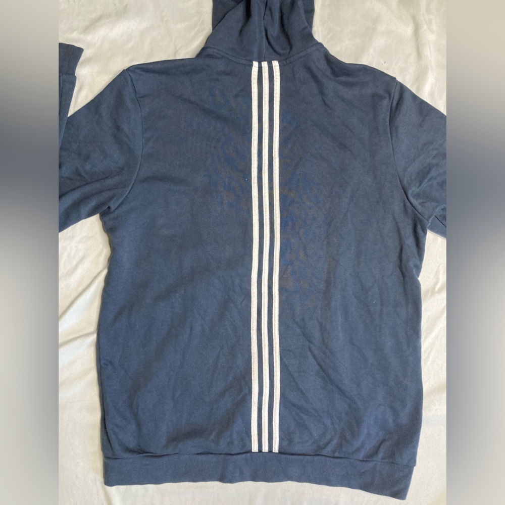 Adidas LA Galaxy Navy Zip-Up Jacket - Picture 4 of 8